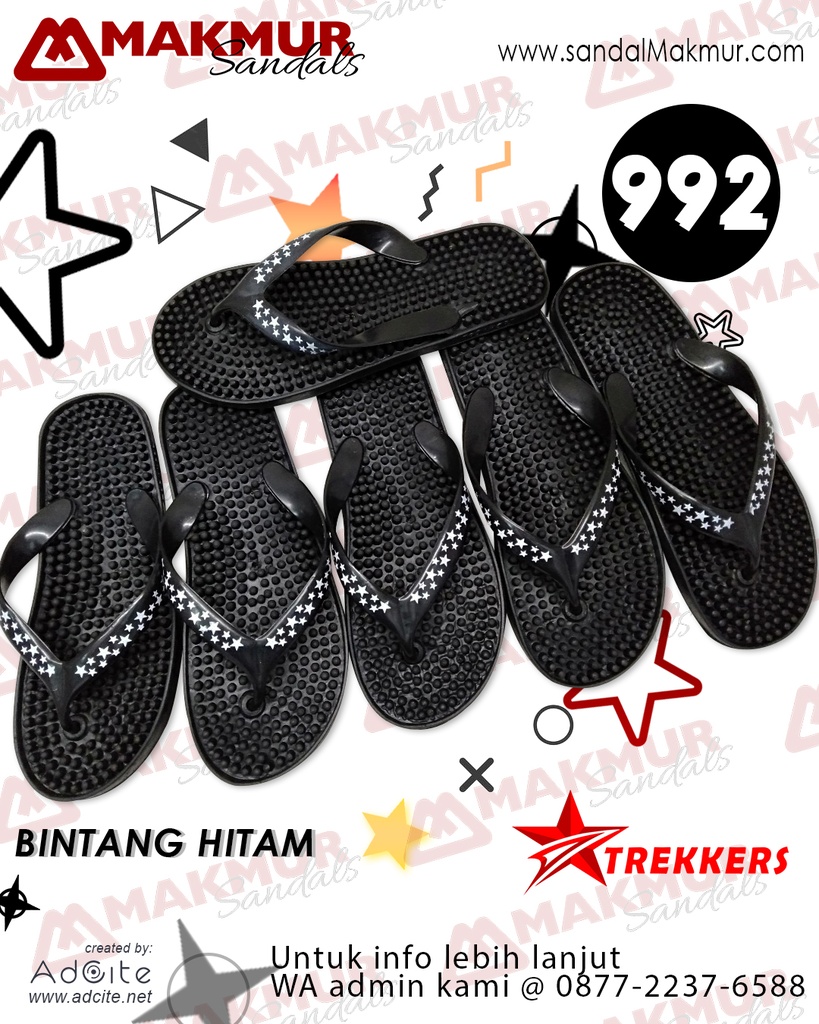 Trekker 992 [Hitam Bintang]