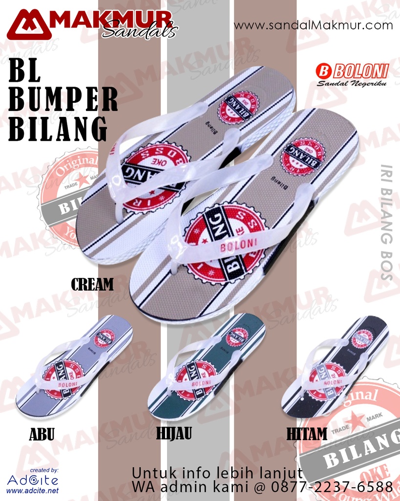 [BLN0168] Boloni BL Bumper Bilang (39-42)