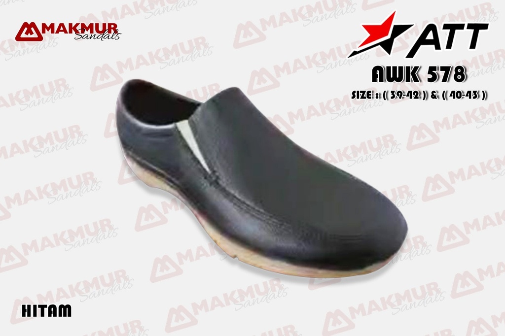 ATT AWK 578 [Hitam] (40-43)