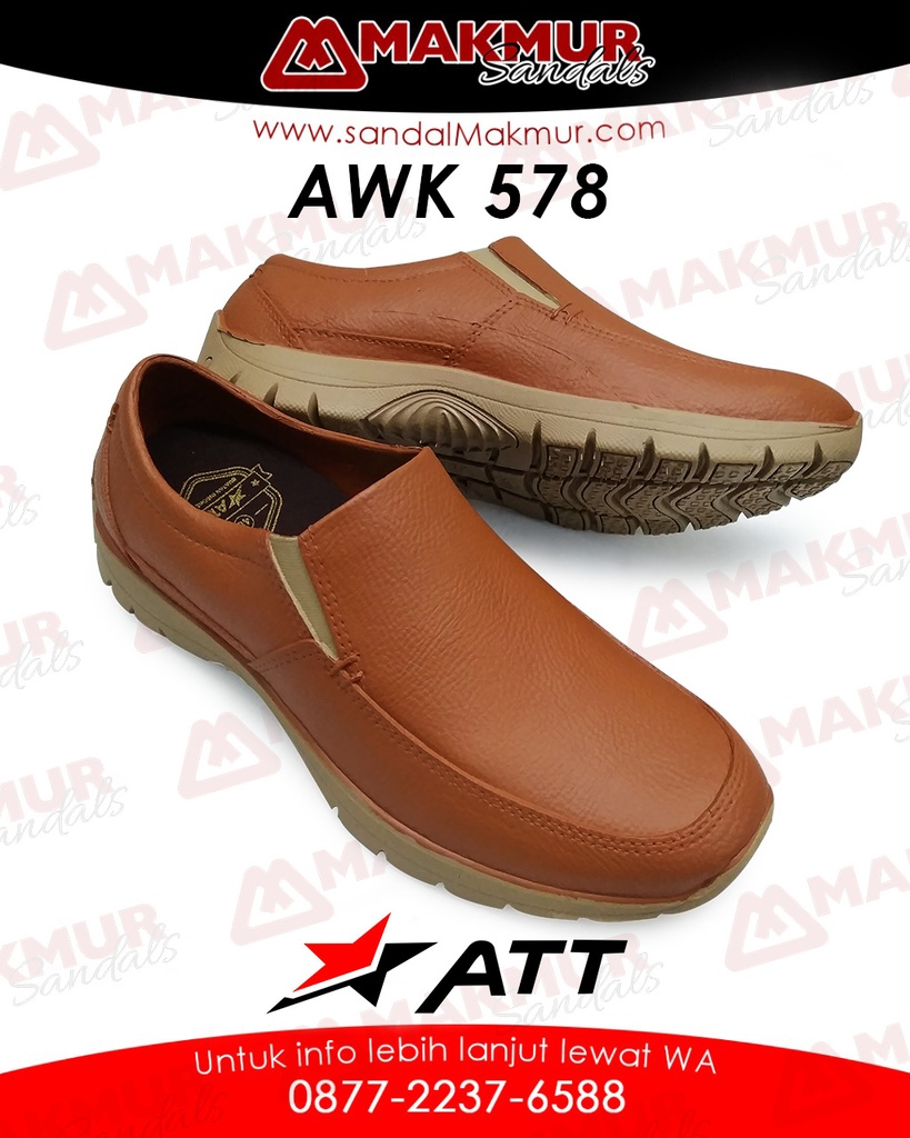 ATT AWK 578 [Coklat Muda] (40-43)