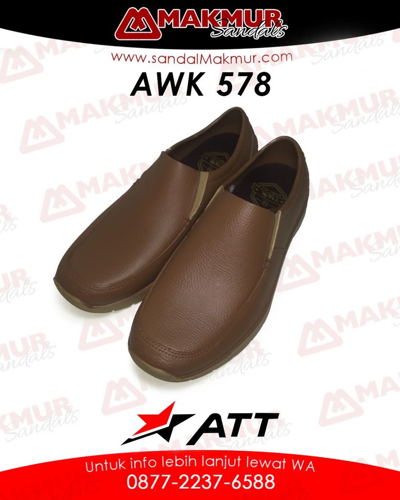 ATT AWK 578 [Coklat] (39-42)