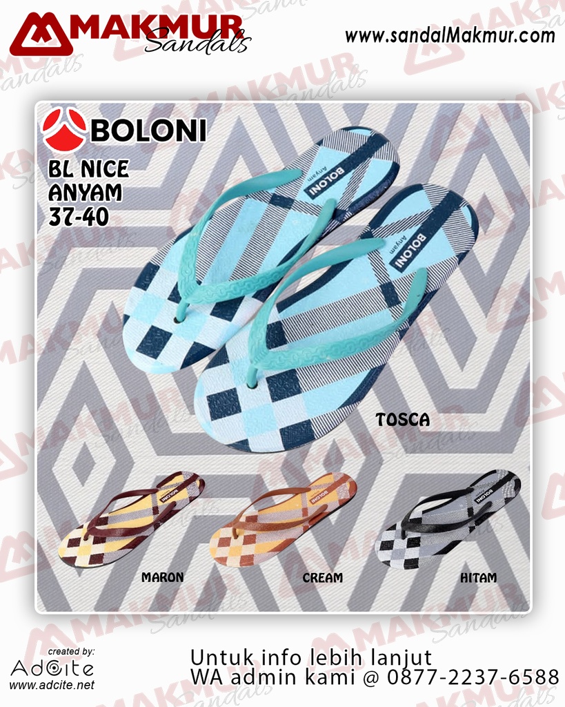 Boloni BL Nice [Anyam] (37-40)