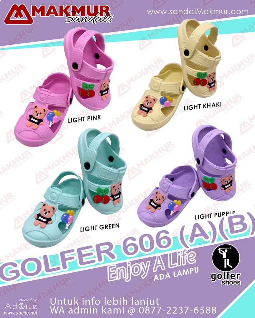 GOLFER 606 B (Lampu) (20-24)
