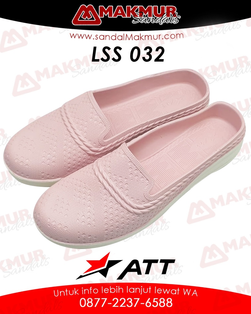 ATT LSS 032 B [MERAH MUDA] (37-40)