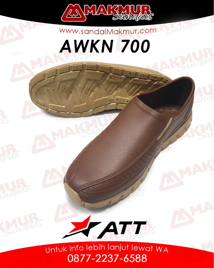 ATT AWKN 700 B [Coklat Tua] (40-43)