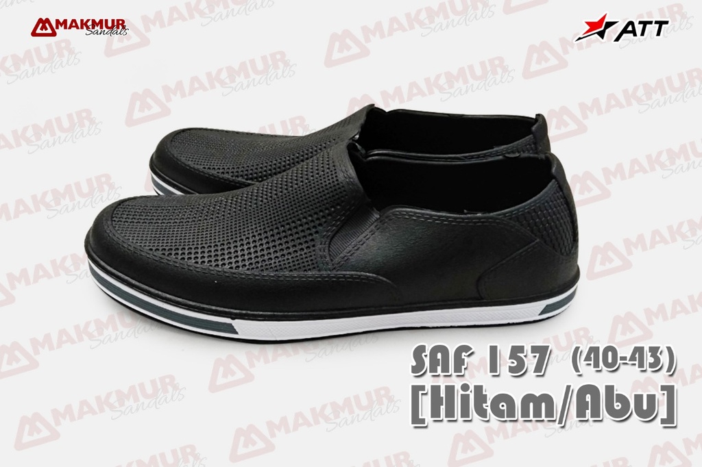 ATT SAF 157 [Hitam/Abu] 39-42