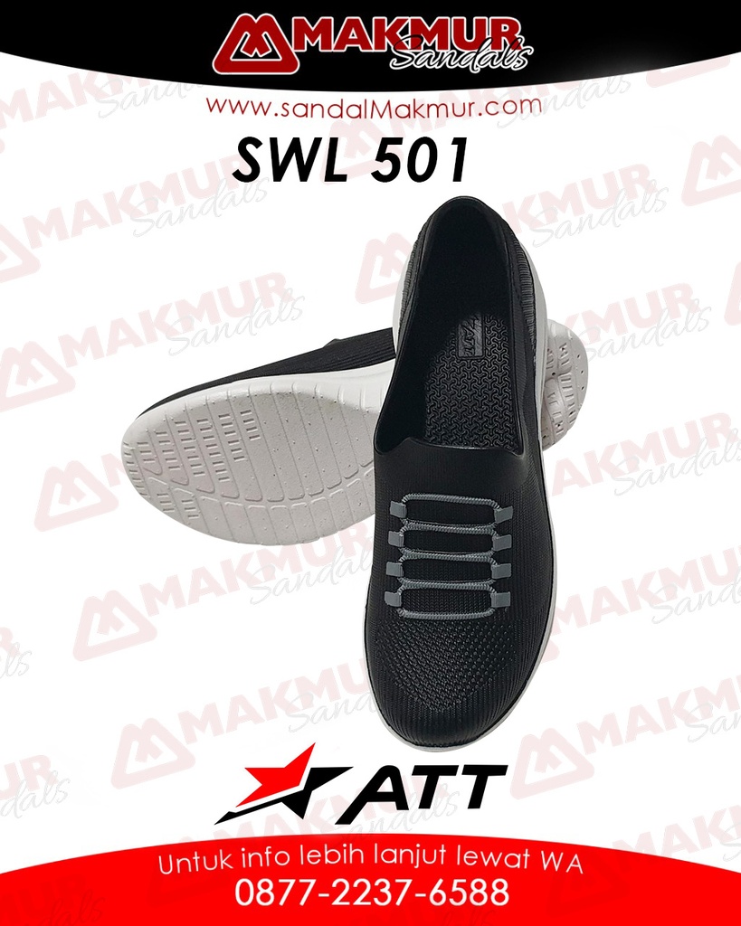 ATT SWL 501 [HITAM] (37-40)