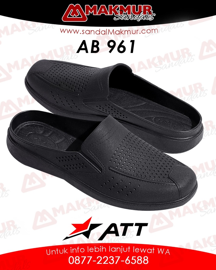 ATT AB 961 [Hitam] (39-42)