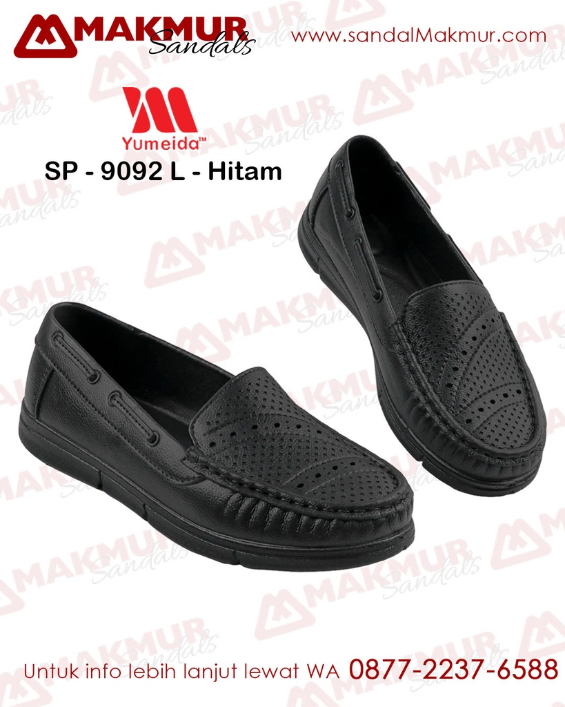 Yumeida T LD 9092 (L) [Hitam] (37-41)