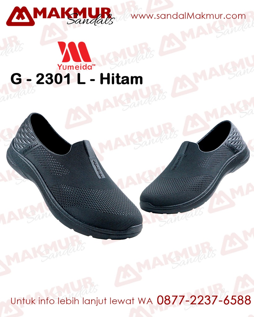 Yumeida T G 2301 (L) [Hitam] (39-43)