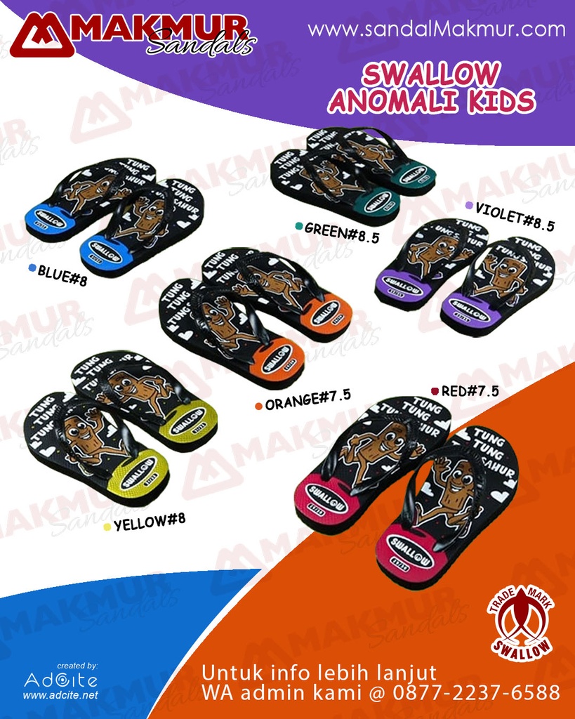 Swallow Anomali Kids (7.5-8.5)