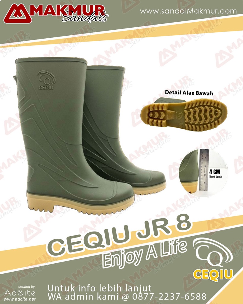 CEQIU JR-8 [Hijau] No.41
