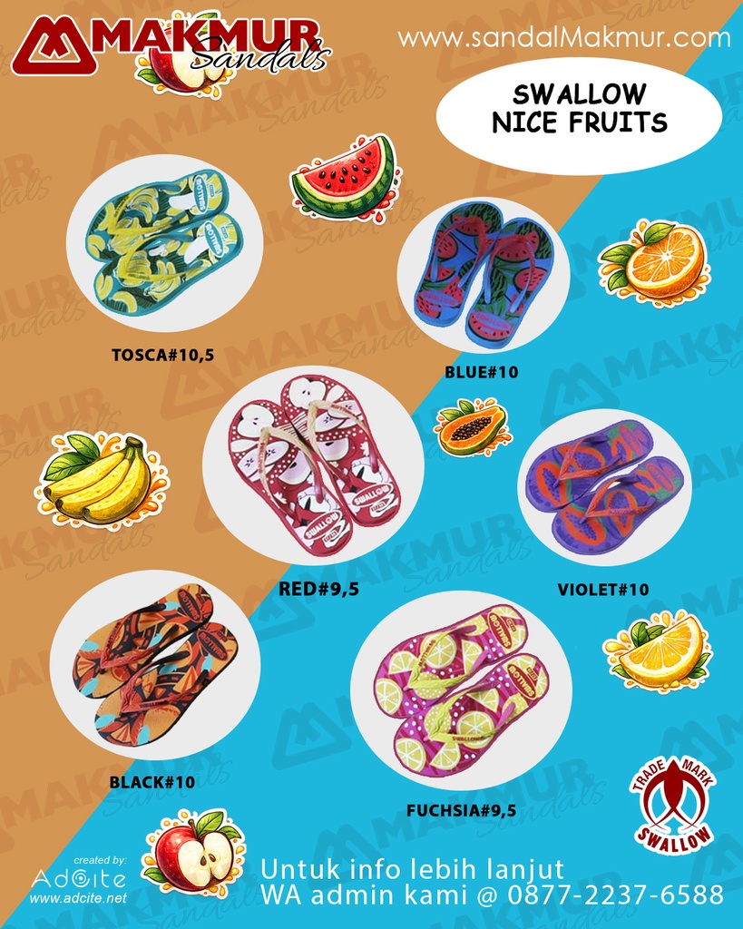 Swallow Nice [Fruits] (9.5-10.5)