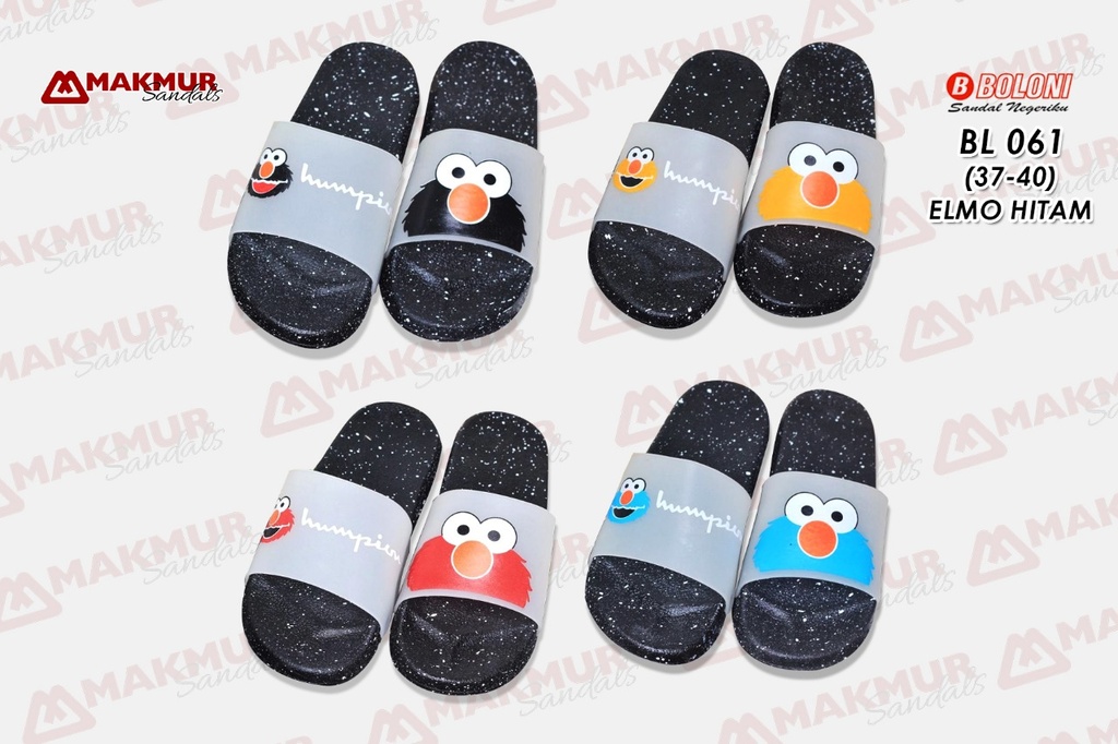 [BLN0142] Boloni BL 061 [Elmo Hitam] (37-40)