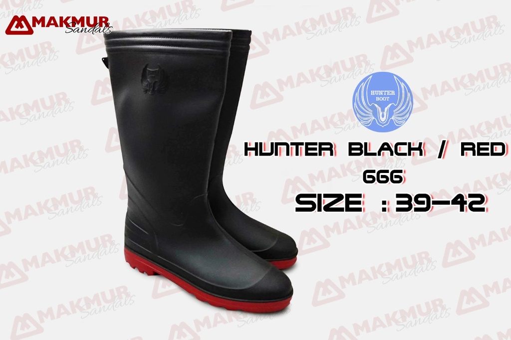 Hunter 666 [Bk/Red] (43)