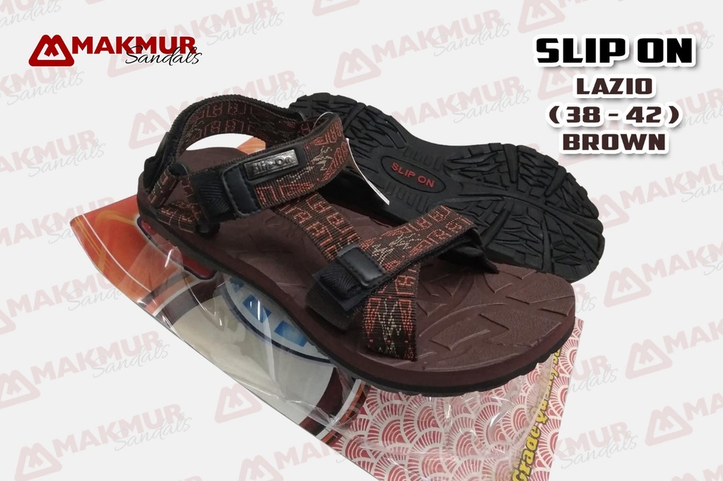 Slip On Lazio [Brown] (38-42)