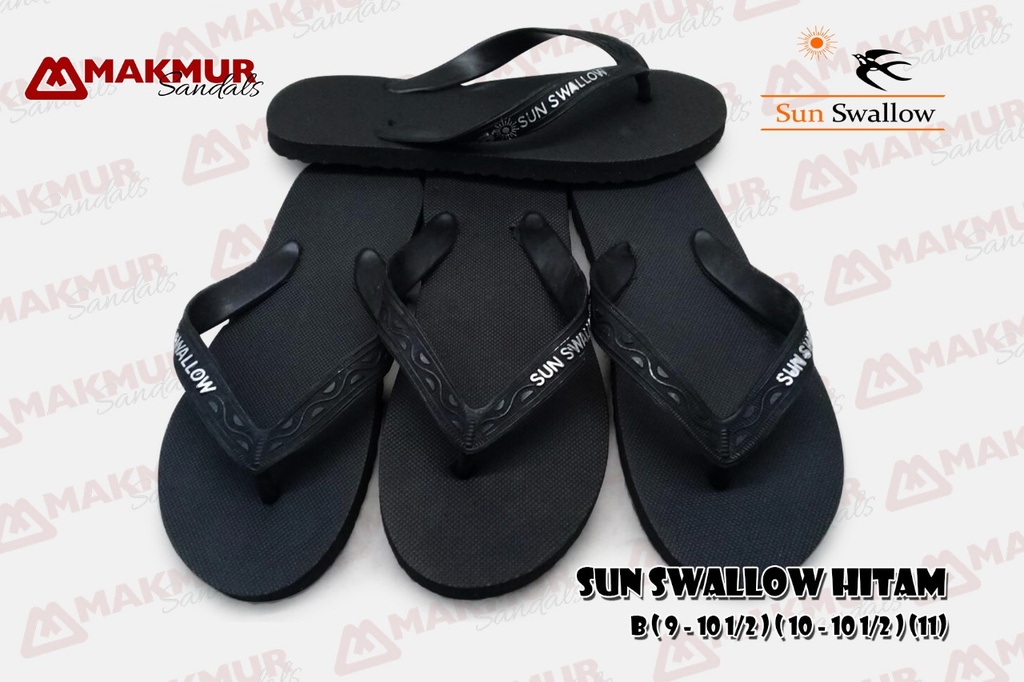 Sun Swallow Hitam (10-10,5)