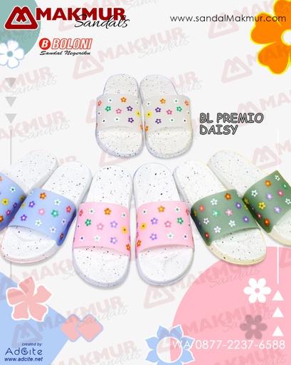 [BLN0160] Boloni BL Premio Daisy Warna Slop (37-40)