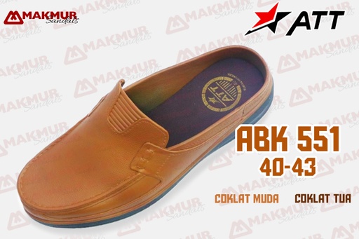 [ATT0108] ATT ABK 551 (B) [Coklat Tua]
