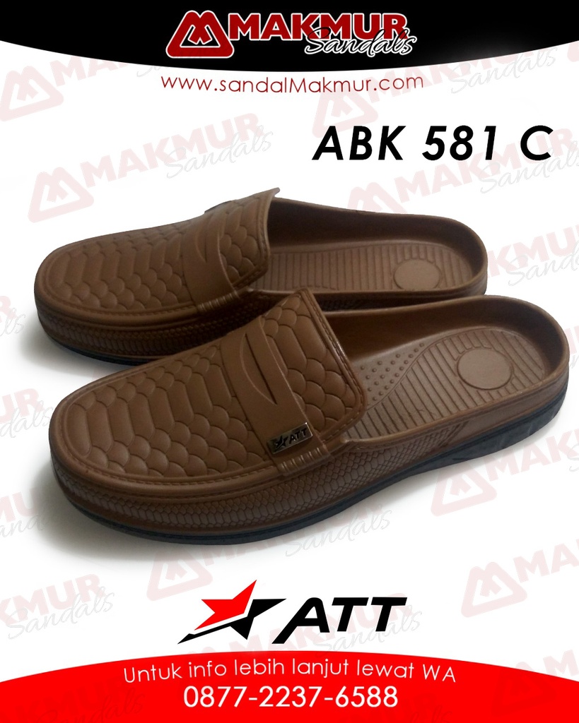 [ATT0169] ATT ABK 581 (B) [Coklat Tua]