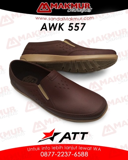 [ATT0119] ATT AWK 557 [Coklat Tua]