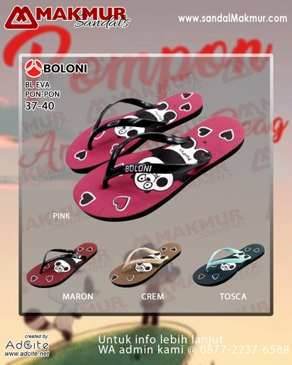 [BLN0236] Boloni BL Eva Pon-pon (37-40)