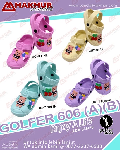 [GOL0014] GOLFER 606 B (Lampu) (20-24)