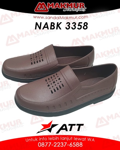 [ATT0293] NABK 3358 [Coklat Tua] (39-42)