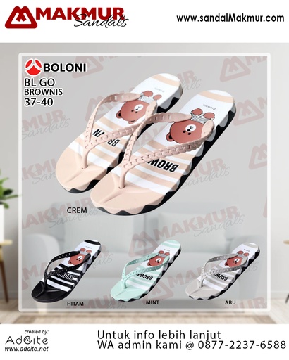 [BLN0249] Boloni BL GO [Brownis] (37-40)