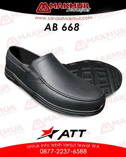 [ATT0310] ATT AB 668 B [Hitam] (39-44)