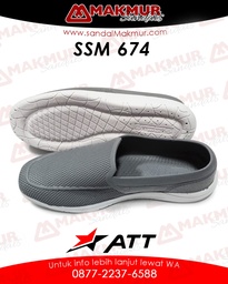 [ATT0321] ATT SSM 674 B [ABU-ABU/PUTIH] (40-43)