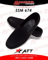 [ATT0323] ATT SSM 674 B [HITAM/PUTIH] (40-43)