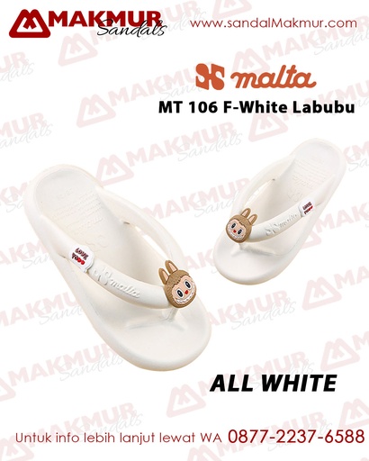 [MLT0039] Malta MT106F-White [Labubu] (36-41)