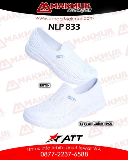 [ATT0397] ATT NLP 833 [Putih] (37-40)