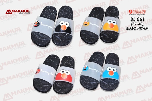 [BLN0142] Boloni BL 061 [Elmo Hitam] (37-40)